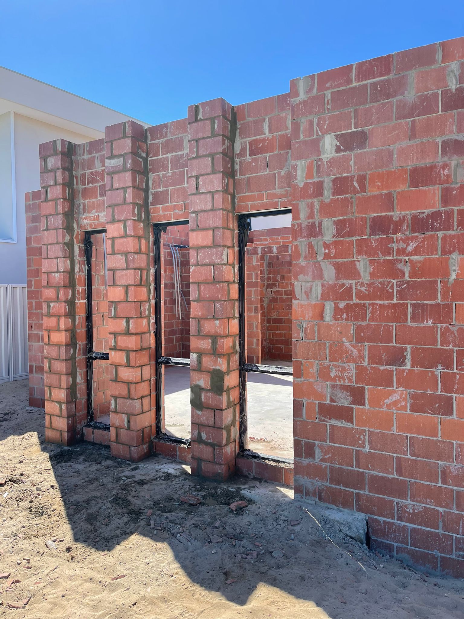Branksome Gardens City Beach custom residence brickwork photo 12